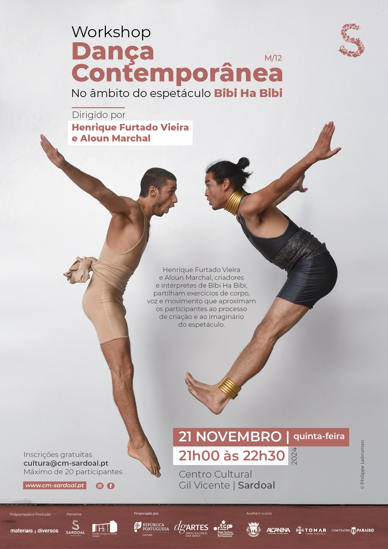  Workshop de Dança Contemporânea