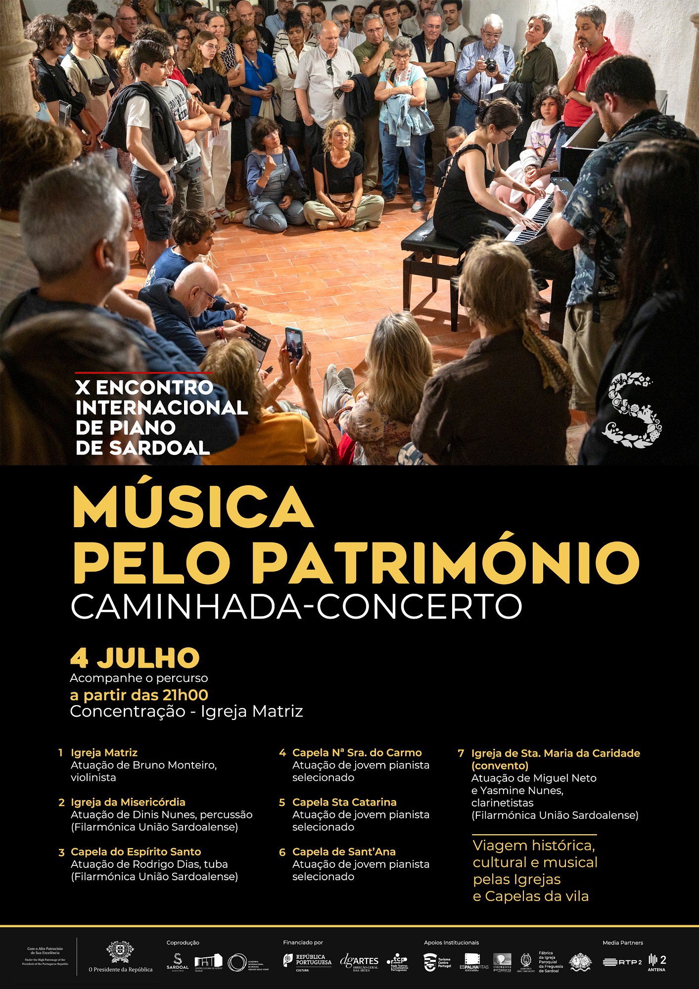 Caminhada-concerto “Música pelo Património”