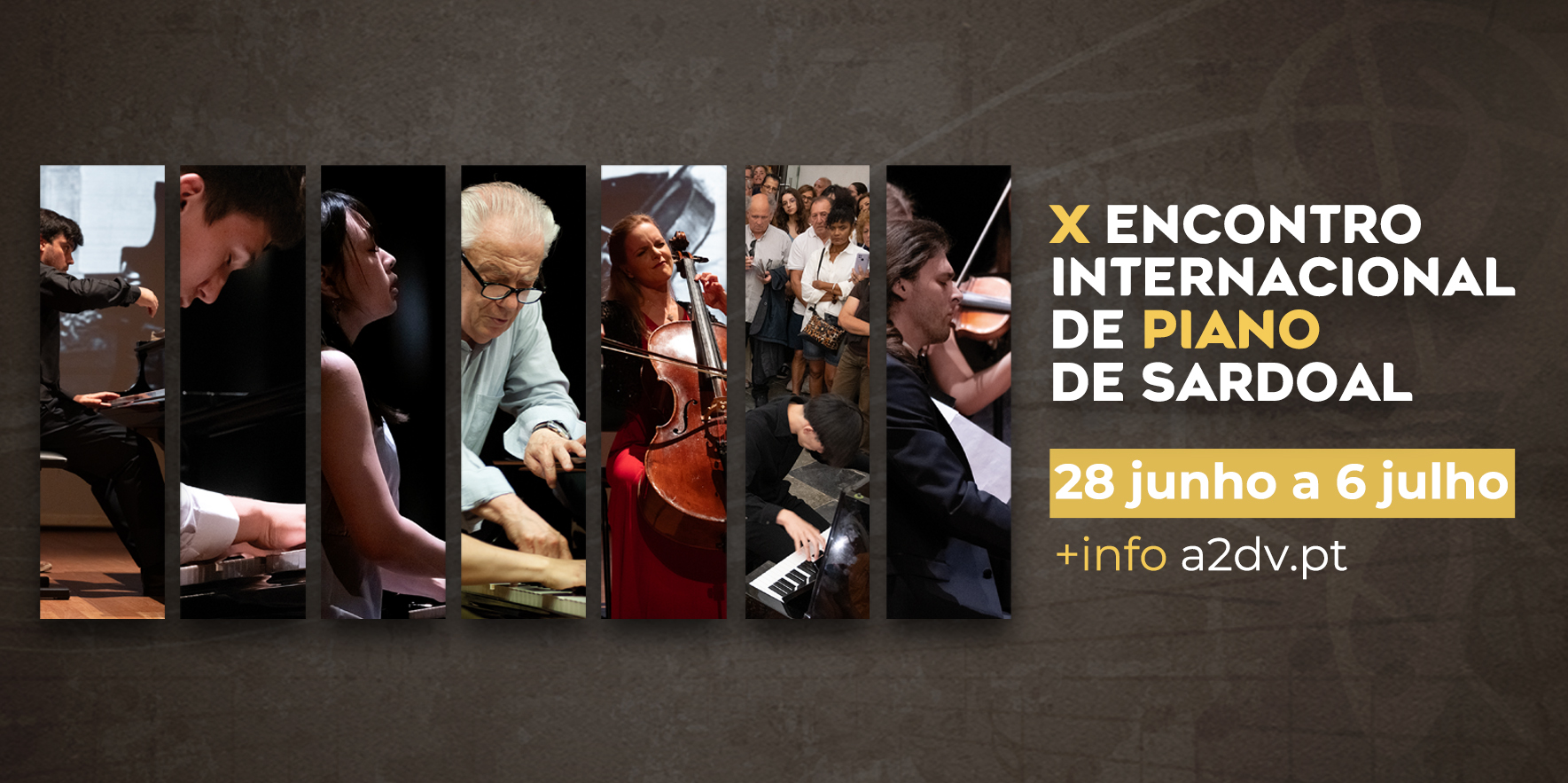 Secretário de Estado da Cultura no encerramento do X Encontro Internacional de Piano 