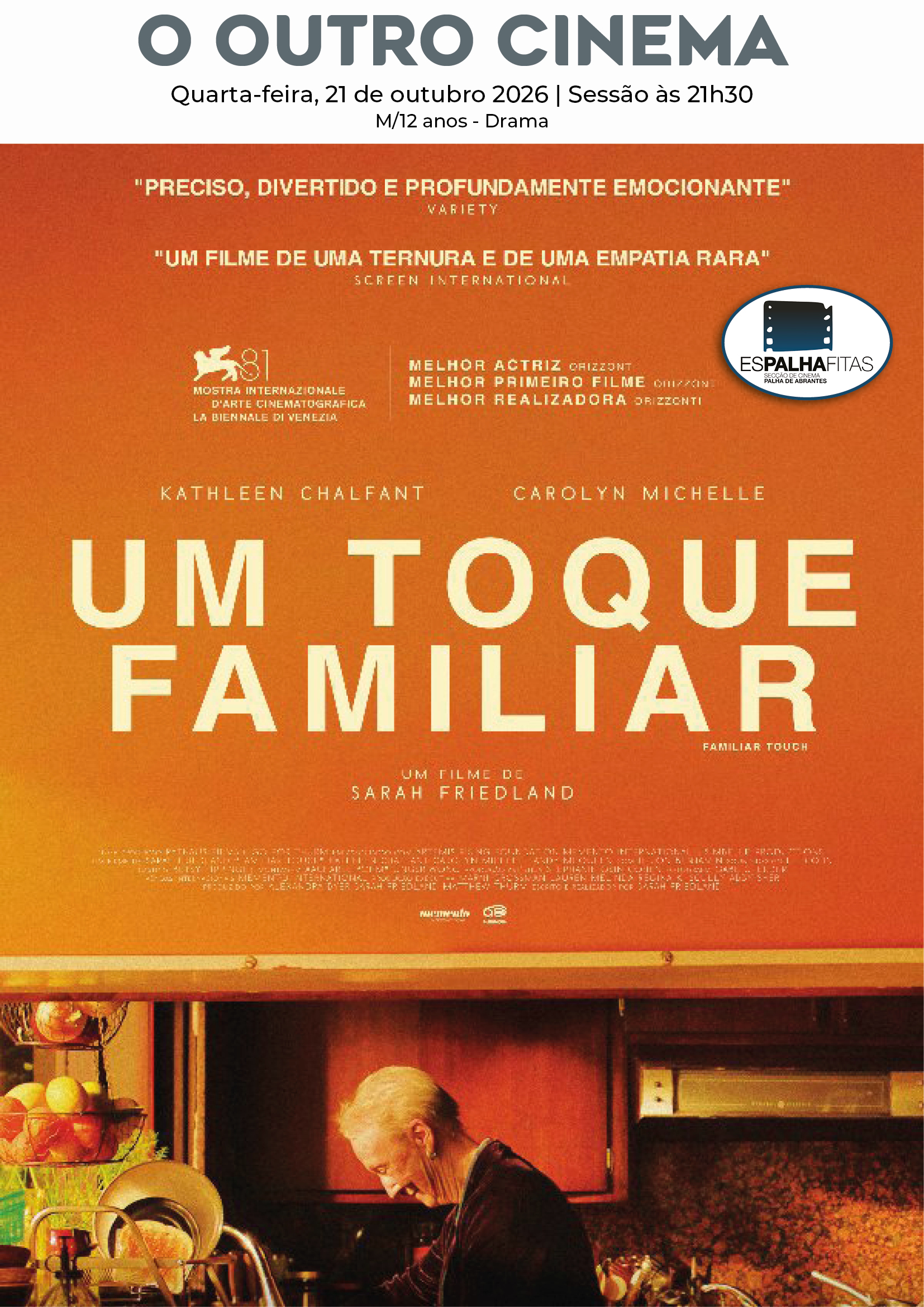  “O Outro Cinema”: “Um Toque Familiar”