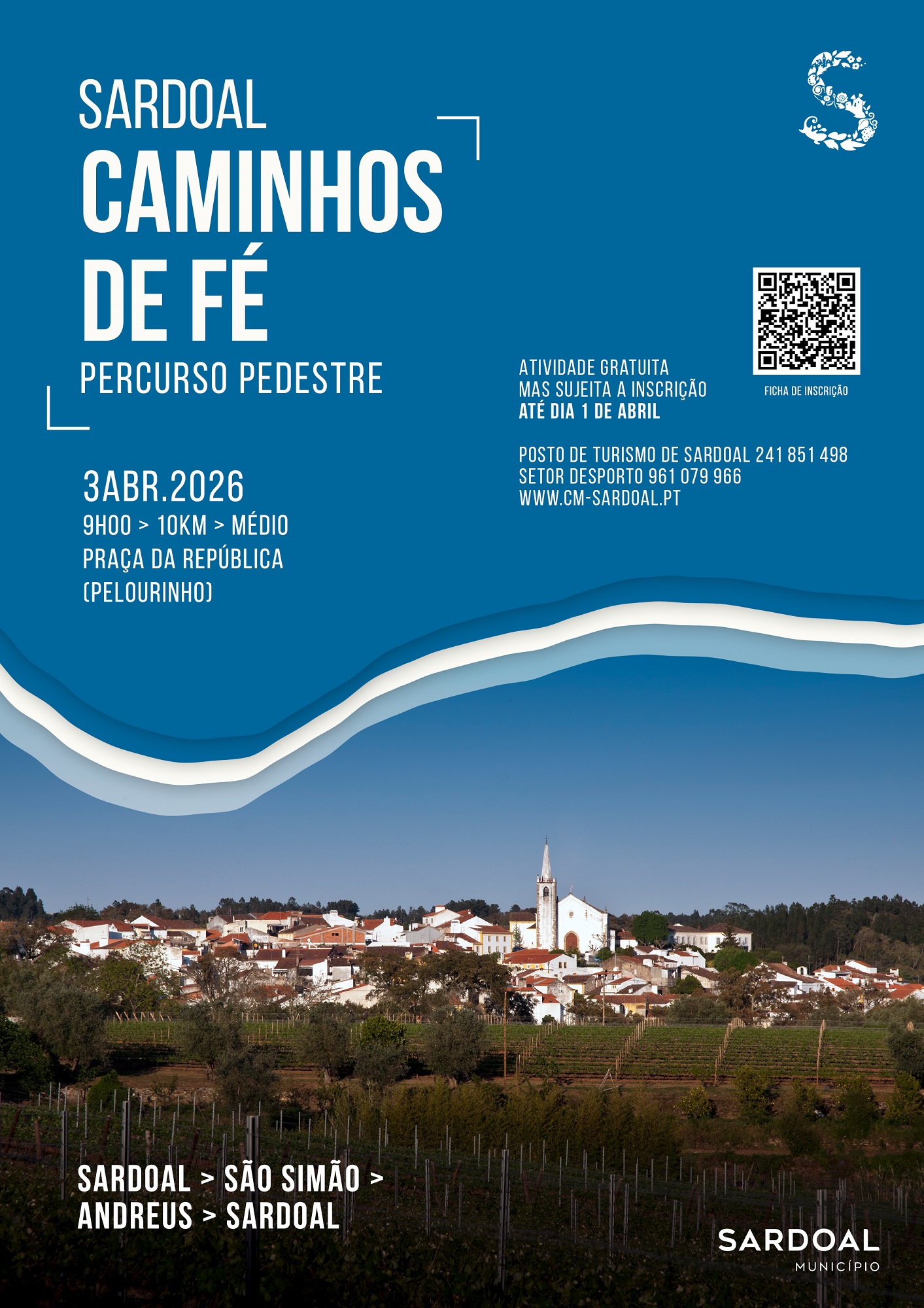 CARTAZ CAMINHOS DE FE 2026