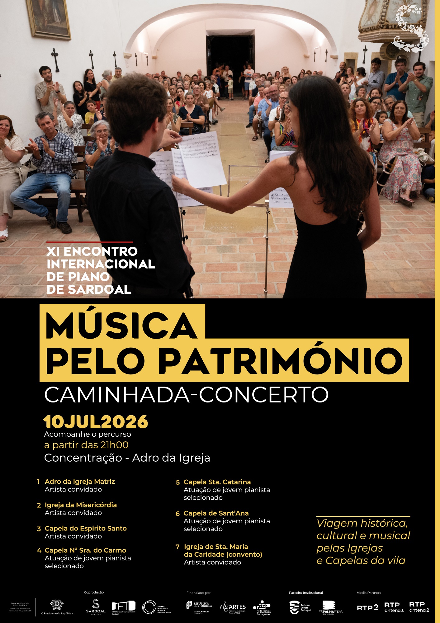 Caminhada-concerto Música pelo Património