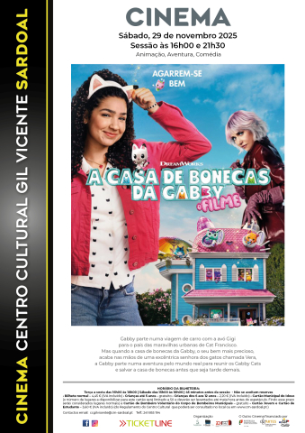 Cinema - A casa de Bonecas da Gabby