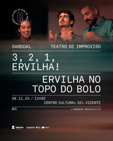 Teatro de improviso “3, 2, 1, Ervilha!”